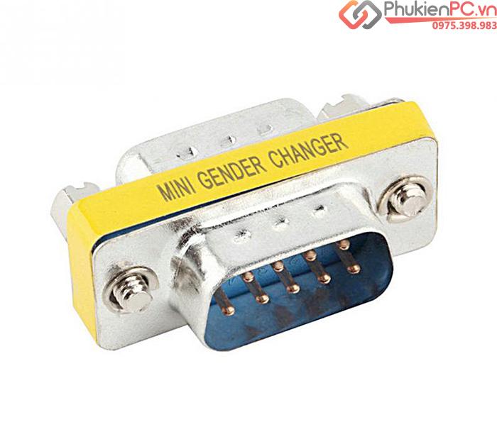 Đầu nối COM DB9 Male to Male (đực sang đực)-1