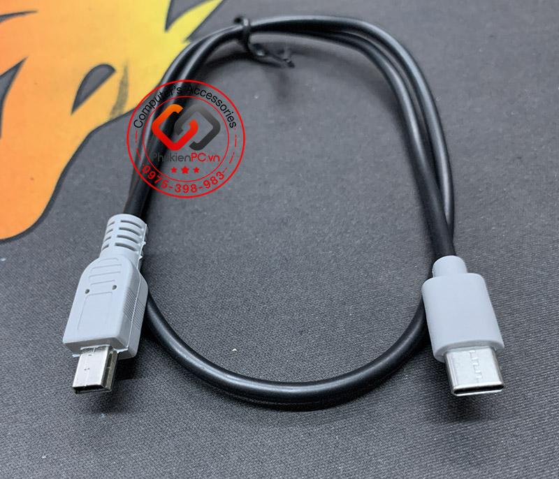 Cáp USB Type C sang Mini USB 1M-1