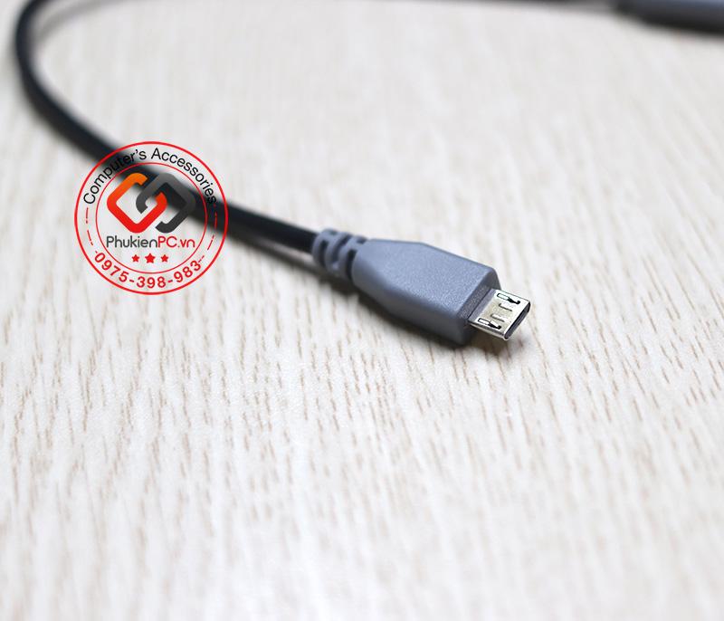 Cáp USB Type C sang Micro USB 25cm-3