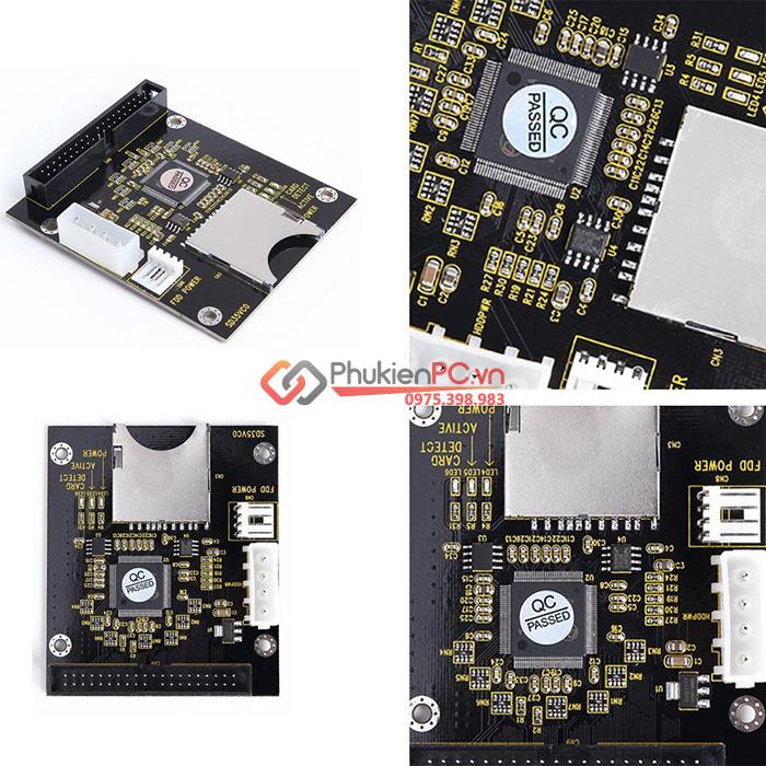 Adapter thẻ nhớ SD sang 3.5 HDD IDE 40pin-2