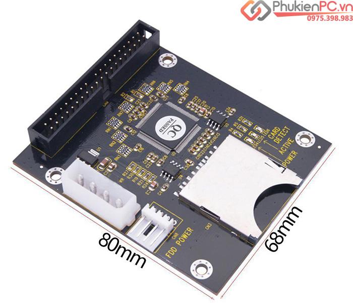 Adapter thẻ nhớ SD sang 3.5 HDD IDE 40pin-1