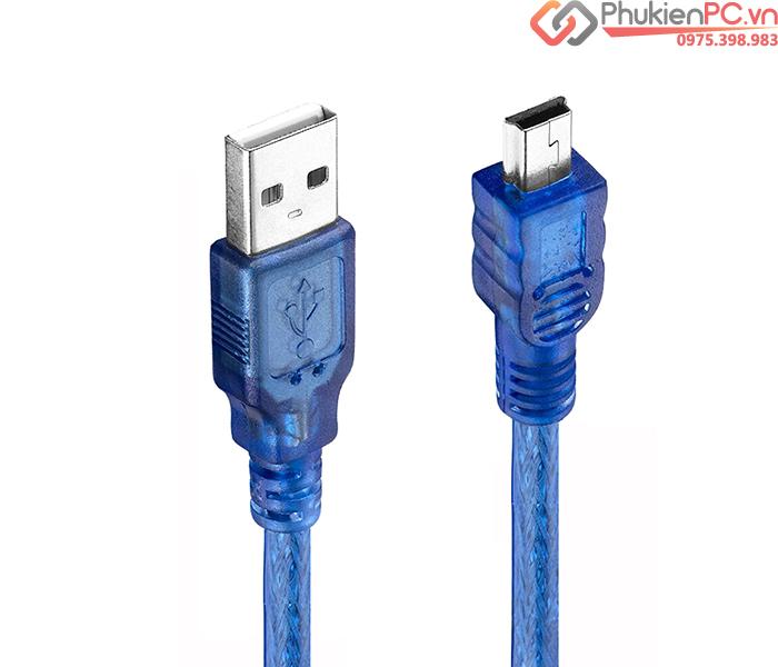 Dây cáp USB 2.0 Type A Male to Mini USB 5Pin Male 1M-1