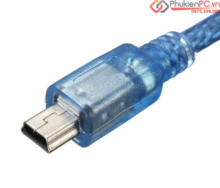 Dây cáp USB 2.0 Type A Male to Mini USB 5Pin Male 1M-3